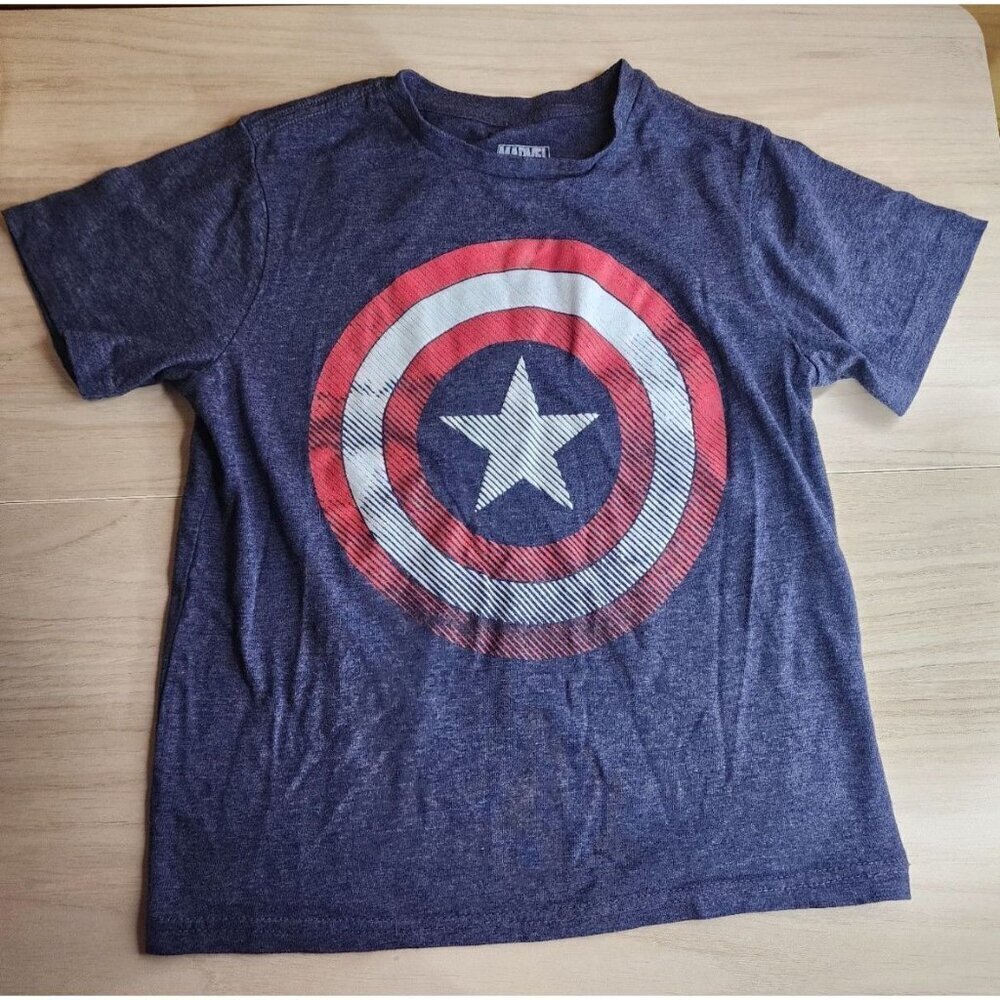 Marvel Kids Size Small (6-7) Marvel Captain America Shirt